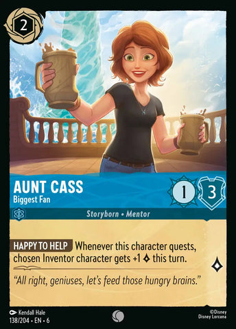 Aunt Cass - Biggest Fan (138/204) [Azurite Sea]