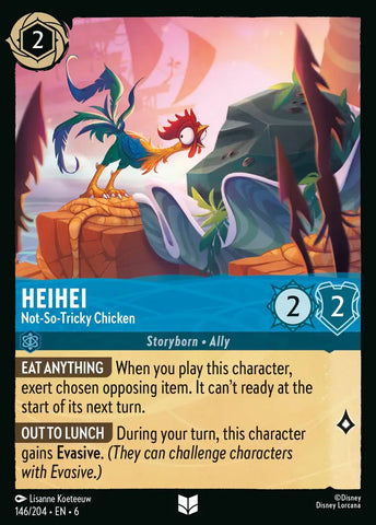 HeiHei - Not-So-Tricky Chicken (146/204) [Azurite Sea]