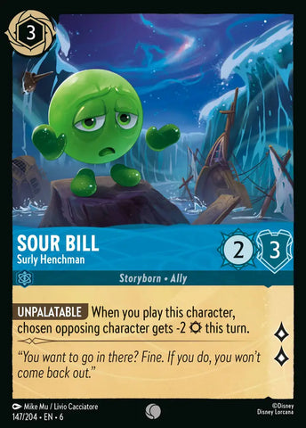 Sour Bill - Surly Henchman (147/204) [Azurite Sea]