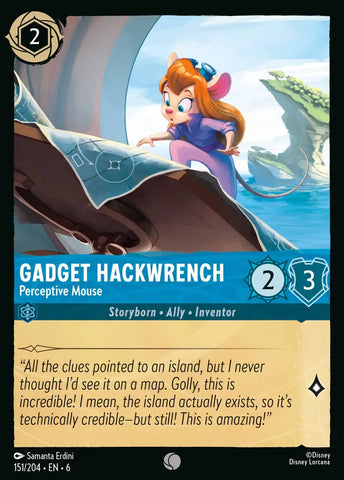 Gadget Hackwrench - Perceptive Mouse (151/204) [Azurite Sea]