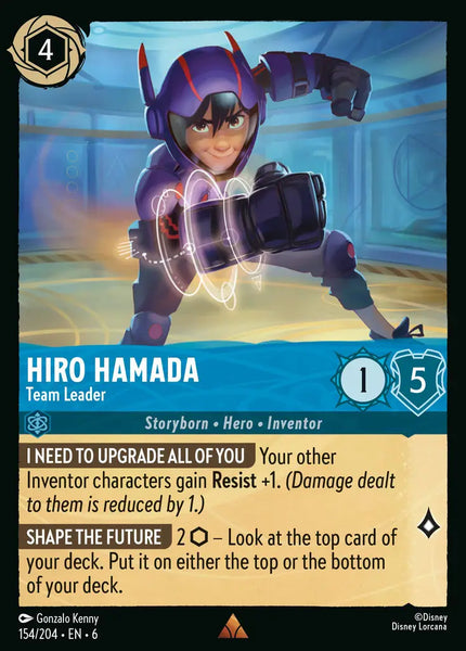 Hiro Hamada - Team Leader (154/204) [Azurite Sea]