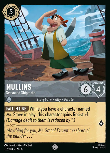 Mullins - Seasoned Shipmate (177/204) [Azurite Sea]