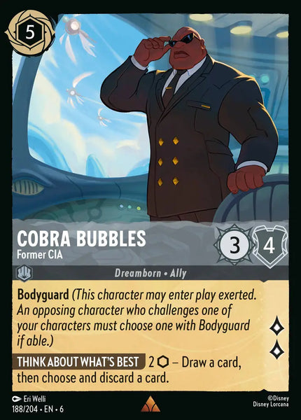 Cobra Bubbles - Former CIA (188/204) [Azurite Sea]