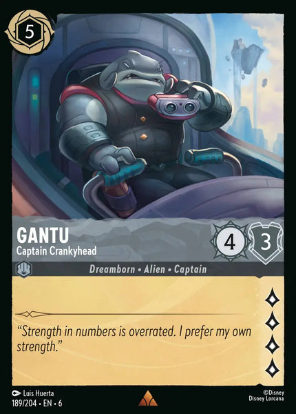 Gantu - Captain Crankyhead (189/204) [Azurite Sea]