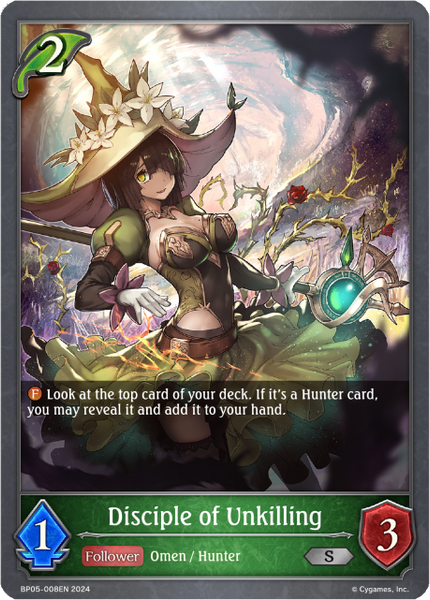 Disciple of Unkilling - BP05-008EN