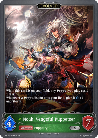 Noah, Vengeful Puppeteer (Evolved) - BP05-010EN