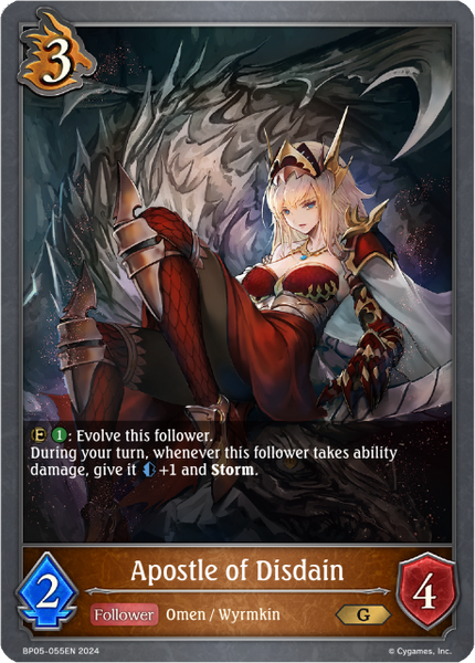 Apostle of Disdain - BP05-055EN