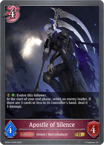 Apostle of Silence - BP05-073EN