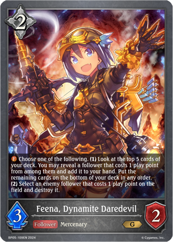 Feena, Dynamite Daredevil - BP05-109EN