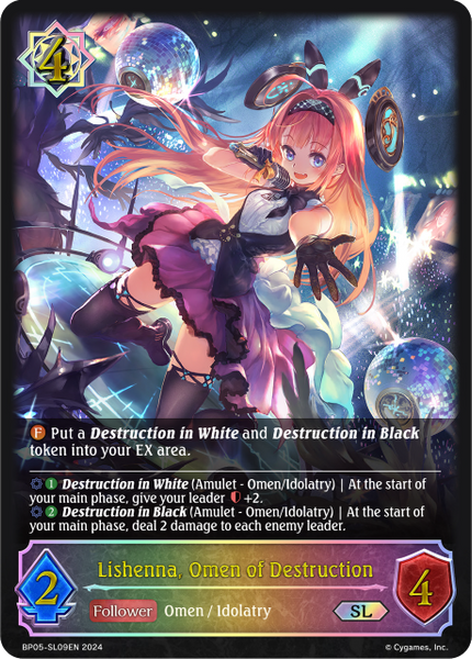 Lishenna, Omen of Destruction (SL) - BP05-SL09EN