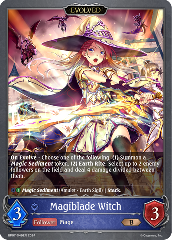 Magiblade Witch (Evolved) - BP07-049EN