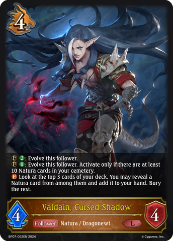 Valdain, Cursed Shadow - BP07-052EN