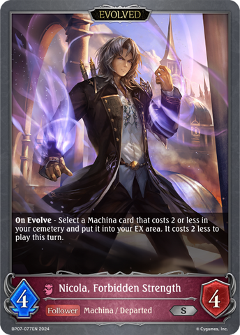 Nicola, Forbidden Strength (Evolved) - BP07-077EN