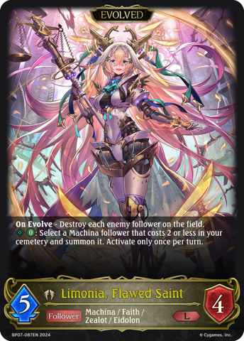 Limonia, Flawed Saint (Evolved) - BP07-087EN