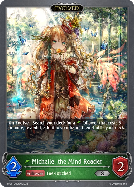 Michelle, the Mind Reader (Evolved) - BP08-009EN