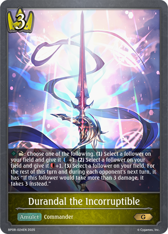 Durandal the Incorruptible - BP08-024EN