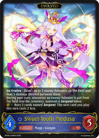 Sweet-Tooth Medusa (Evolved) - BP08-036EN