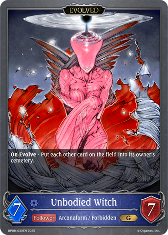 Unbodied Witch (Evolved) - BP08-039EN