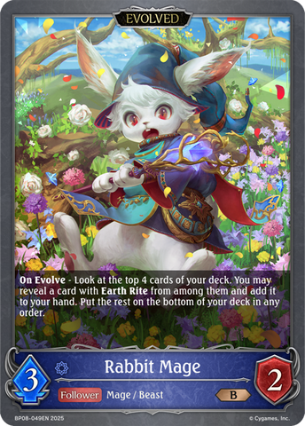 Rabbit Mage (Evolved) - BP08-049EN