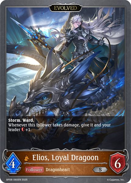 Elios, Loyal Dragoon (Evolved) - BP08-060EN