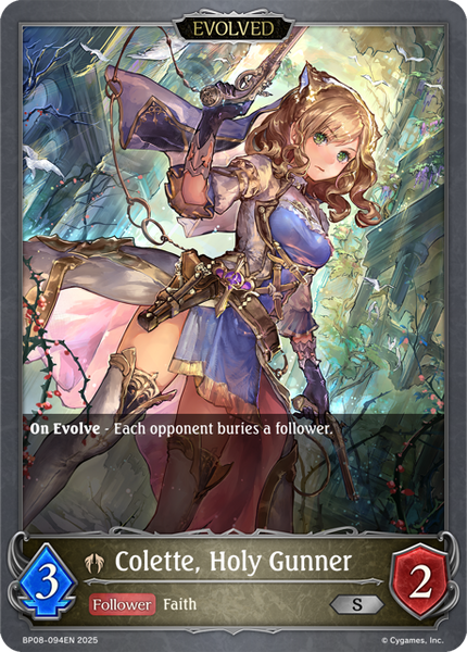 Colette, Holy Gunner (Evolved) - BP08-094EN