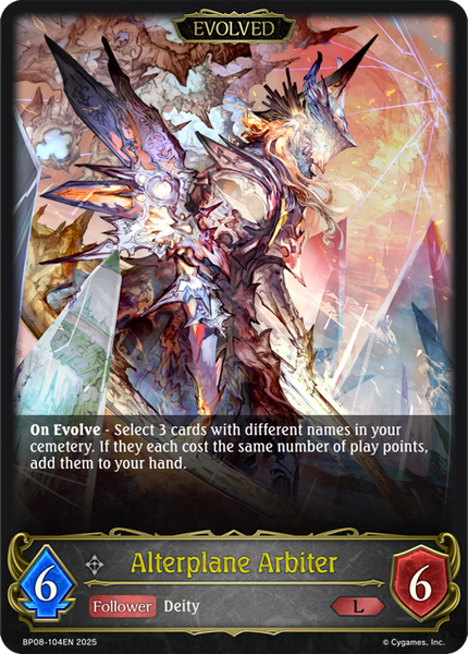 Alterplane Arbiter (Evolved) - BP08-104EN