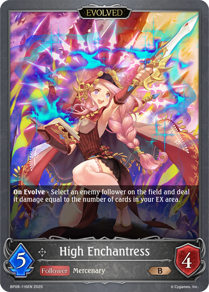 High Enchantress (Evolved) - BP08-116EN