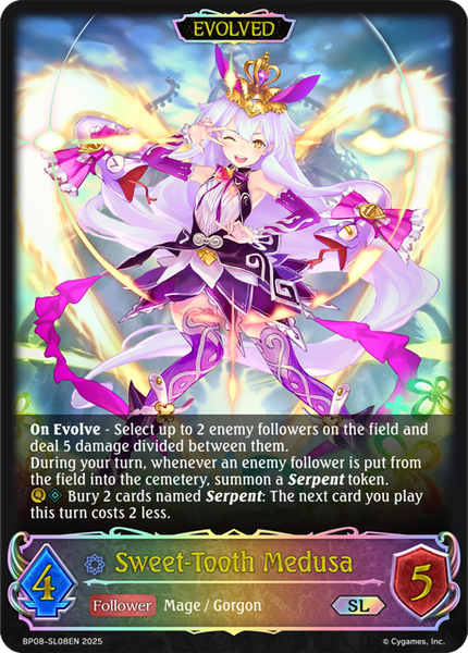 Sweet-Tooth Medusa (Evolved) (SL) - BP08-SL08EN