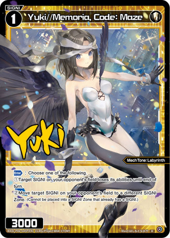 Yuki//Memoria, Code: Maze (Foil) - WXDi-P06-045P[EN]