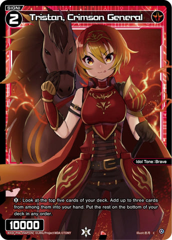 Tristan, Crimson General (Foil) - WXDi-P06-056P[EN]