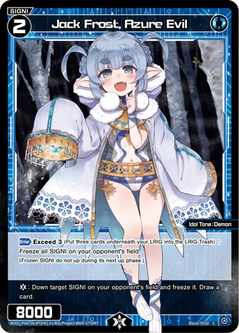 Jack Frost, Azure Evil (Foil) - WXDi-P06-063P[EN]