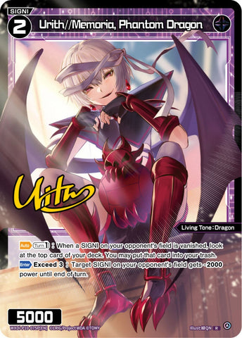 Urith//Memoria, Phantom Dragon (Foil) - WXDi-P10-075P[EN]