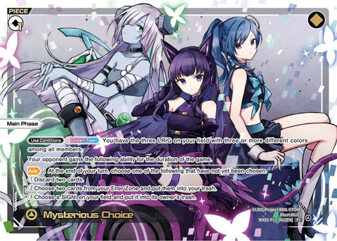 Mysterious Choice - WXDi-P11-002[EN]