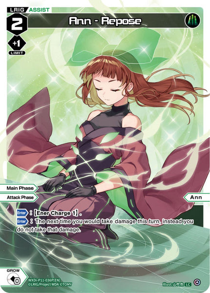 Ann - Repose (Foil) - WXDi-P11-036P[EN]