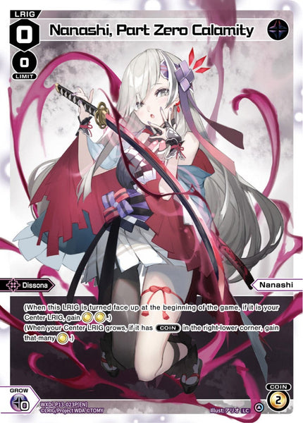 Nanashi, Part Zero Calamity (Foil) - WXDi-P13-023P[EN]