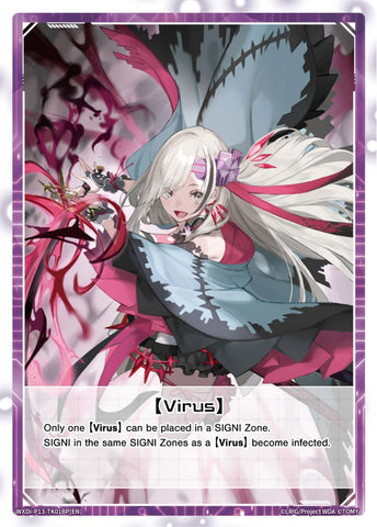 Servant ZERO //【Virus】 (Foil) - WXDi-P13-TK01BP[EN]