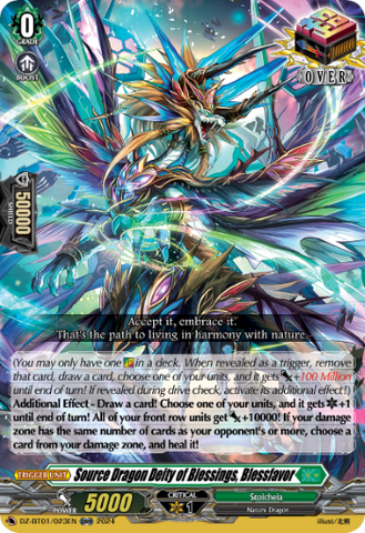 Source Dragon Deity of Blessings, Blessfavor - DZ-BT01/023EN