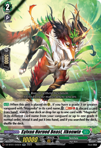 Sylvan Horned Beast, Ilkenwin - DZ-BT01/045EN