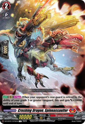 Crushing Dragon, Spinoassaulter - DZ-BT01/075EN