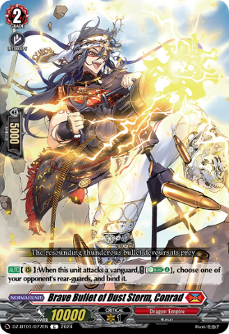 Brave Bullet of Dust Storm, Conrad - DZ-BT01/077EN