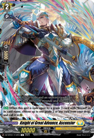 Knight of Great Advance, Ascensior - DZ-BT01/112EN