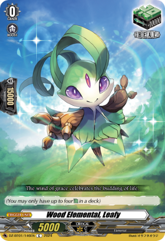 Wood Elemental, Leafy - DZ-BT01/146EN