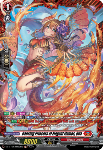 Dancing Princess of Elegant Flames, Olfa (FR) - DZ-BT01/FR03EN