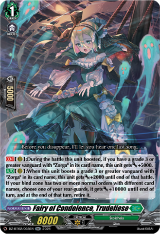 Fairy of Condolence, Trudeliese - DZ-BT02/038EN