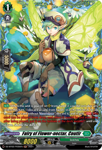 Fairy of Flower-nectar, Coutir (FR) - DZ-BT02/FR35EN