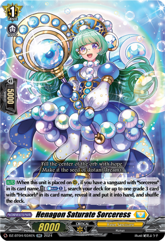 Henagon Saturate Sorceress - DZ-BT04/034EN