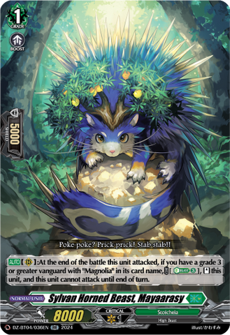 Sylvan Horned Beast, Mayaarasy - DZ-BT04/036EN