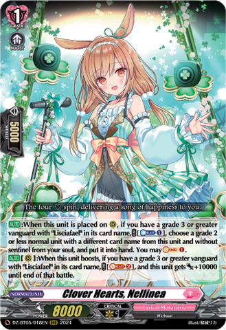 Clover Hearts, Nellinea - DZ-BT05/018EN