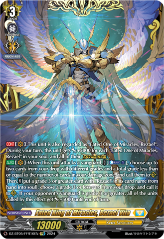 Fated King of Miracles, Rezael Vita (FFR) - DZ-BT05/FFR10EN