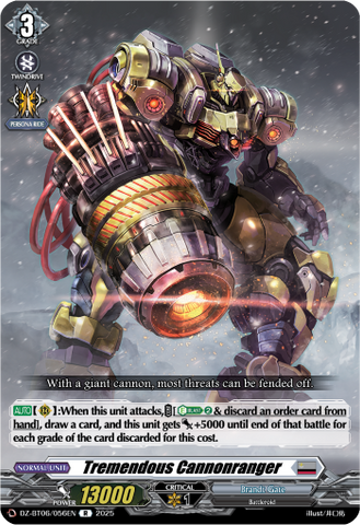 Tremendous Cannonranger - DZ-BT06/056EN